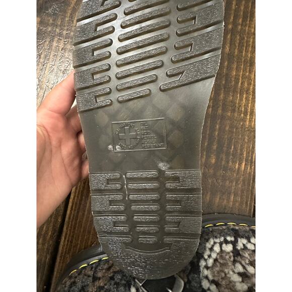 DR MARTENS Isham wool suede mules size 9 NWOB - Picture 5 of 7